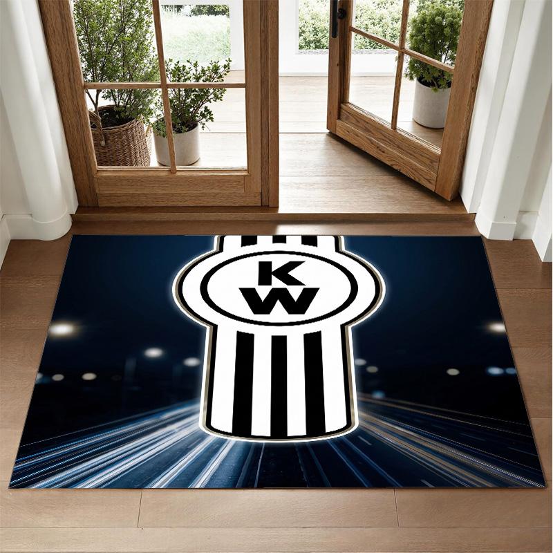 Kenworth Design Crystal Velvet Rug Soft Decorative Mat for Bedroom Entrance