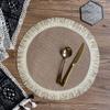 Coaster Party Home Decoration Non-slip Boho Fringe Table Mat Insulation Pad Placemat Cup Pad
