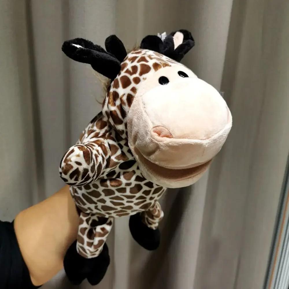 Props Rabbit Game Glove Cartoon Plush Toys Panda Kindergarten Story Props Children Puppets Animal Hand Puppet Plush Hand Doll