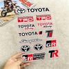 DFCMQJ1 FOR TOYOTA TRO Universal Multi-Purpose Reflective Waterproof Stickers Scratch Conceal For Auto Bike Helmet Mug Fridge Decoration