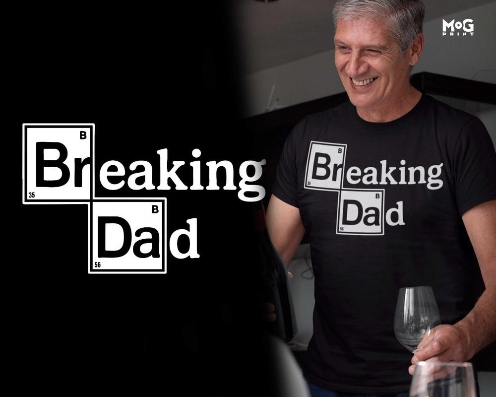 

Funny Breaking Dad T-shirt TV Show Parody Shirt Cool Father’s Day Gifts for Men 2XL