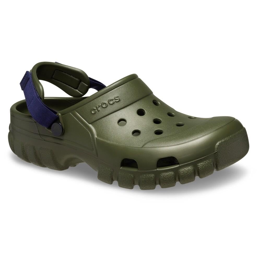 Crocs Sport Clog Army Größe 28cm Offroad-Sandalen, Grün/Marineblau,