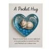 Cat Memorial Pocket Hug with Inspirational Card Emotional Support Heart-Shaped Sleeping Cat Charm Keepsake Figurine Decoration Cat Owners Lovers Gift