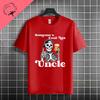 Unisexs Funny To Be An Uncle Again Slogan Tshirt Casual Fashion Streetwear 100 Cotton Short Sleeve Round Neck Tshirt