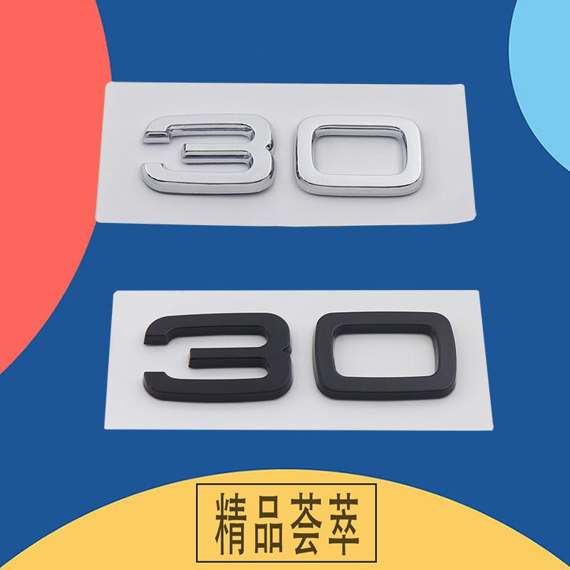 Adesivo Logo 3D 30 35 40 45 50 55 TFSI Emblema Paraurti Posteriore Auto Bagagliaio Posteriore Accessori