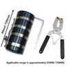 1 Set Car Engine Piston Ring Installer Removal Adjustable Sizes From 53Mm To 150Mm With Plier Piston Ring Compressor Tool