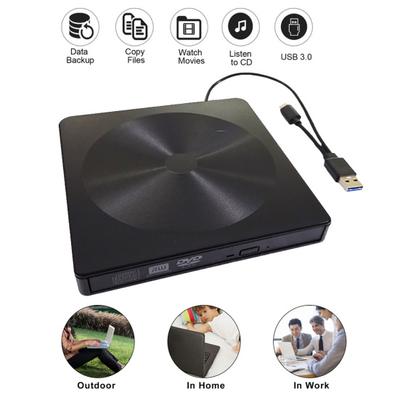 Lettore DVD VCD masterizzatore esterno USB 3.0 Type-C Unità ottica per PC Windows MacOS