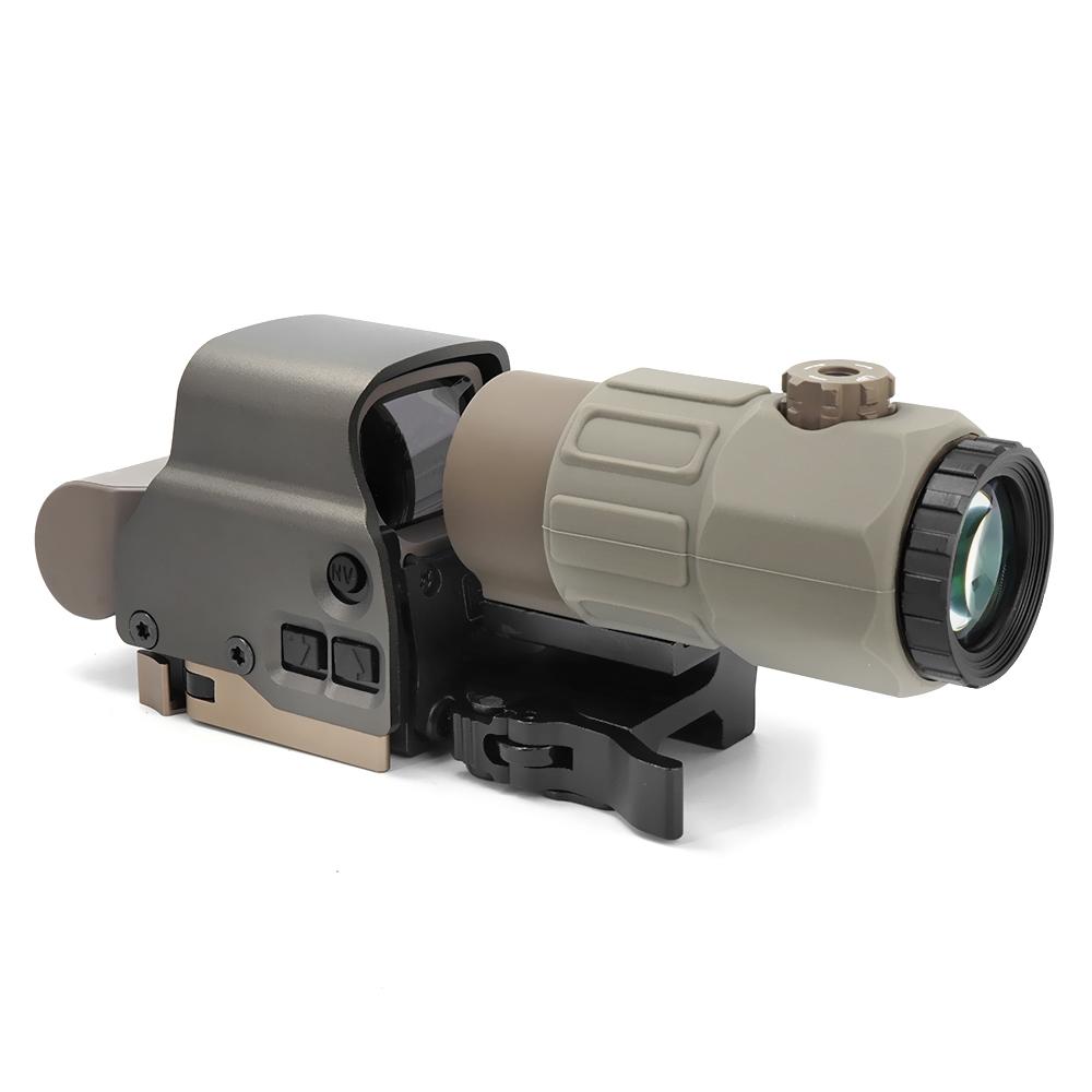 EVOLUTION GEAR Tactical Airsoft G45 Magnifier Sight 5X Mag Scope