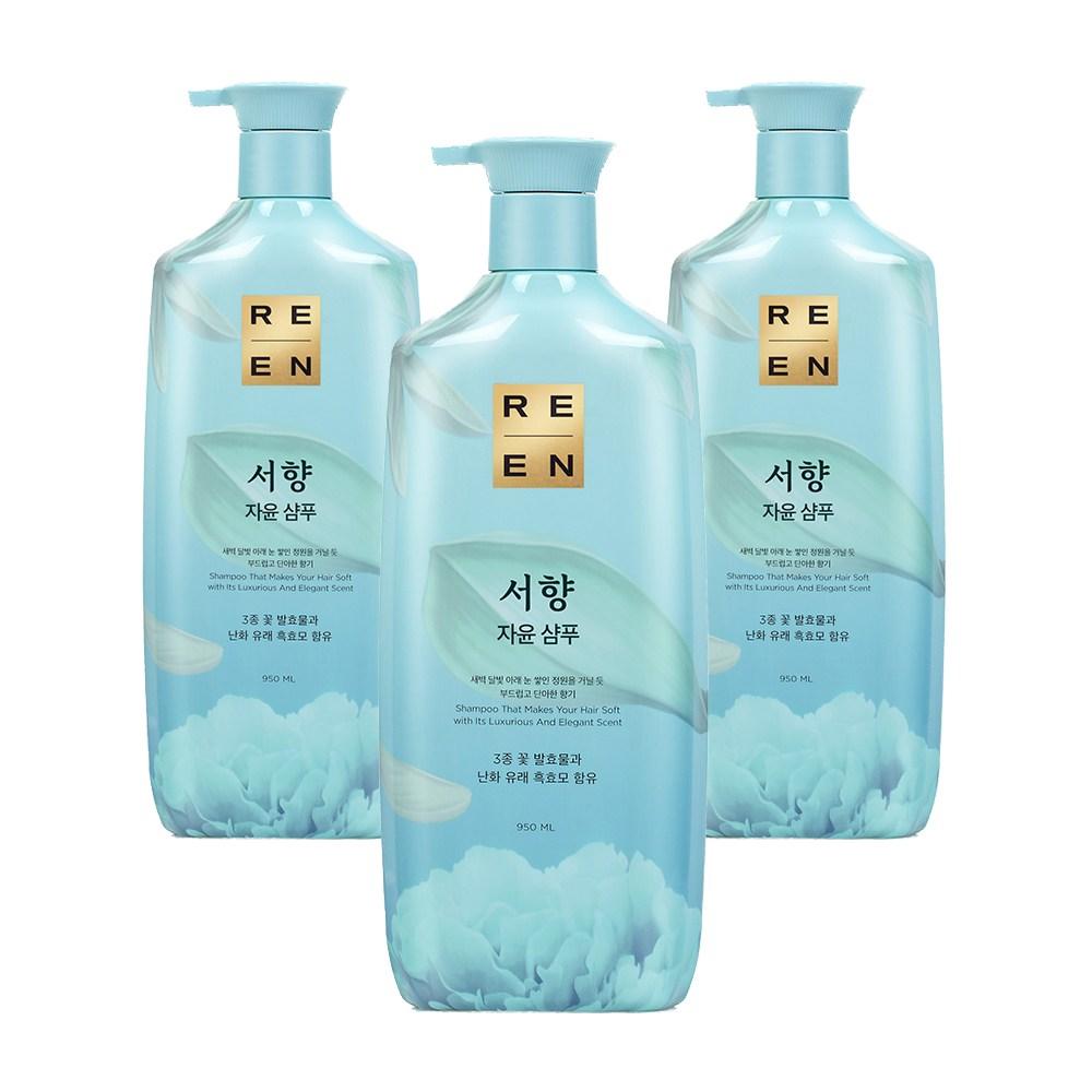 Rien Jayun Herbal Shampoo Seohyang 950ml 3 pcs