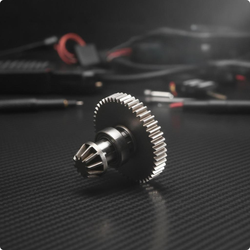 Heavy Duty RC Drivetrain Gear Sturdy Car Shaft Reliable Hardware