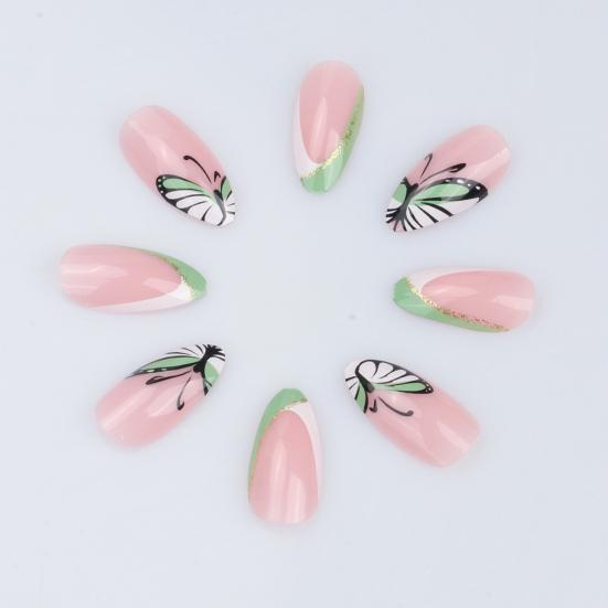 

False Nails Fashion Exquisite Patterns Wear-resistant False Nails Wearable False Fake Nail Tips Faux Nails Makeup Accessories