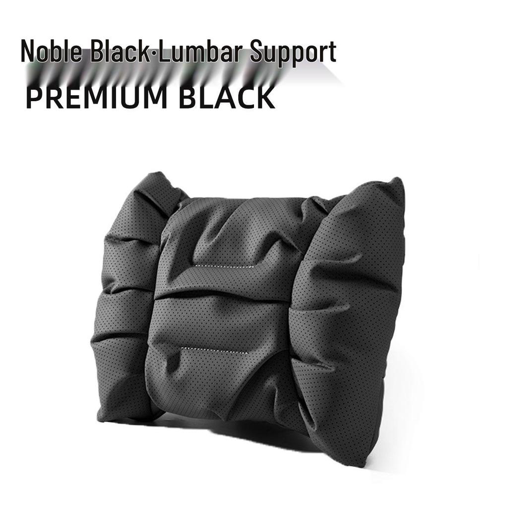 Luxury Bubble-Style Car Neck & Lumbar Support Pillow Set - All-Season Comfort