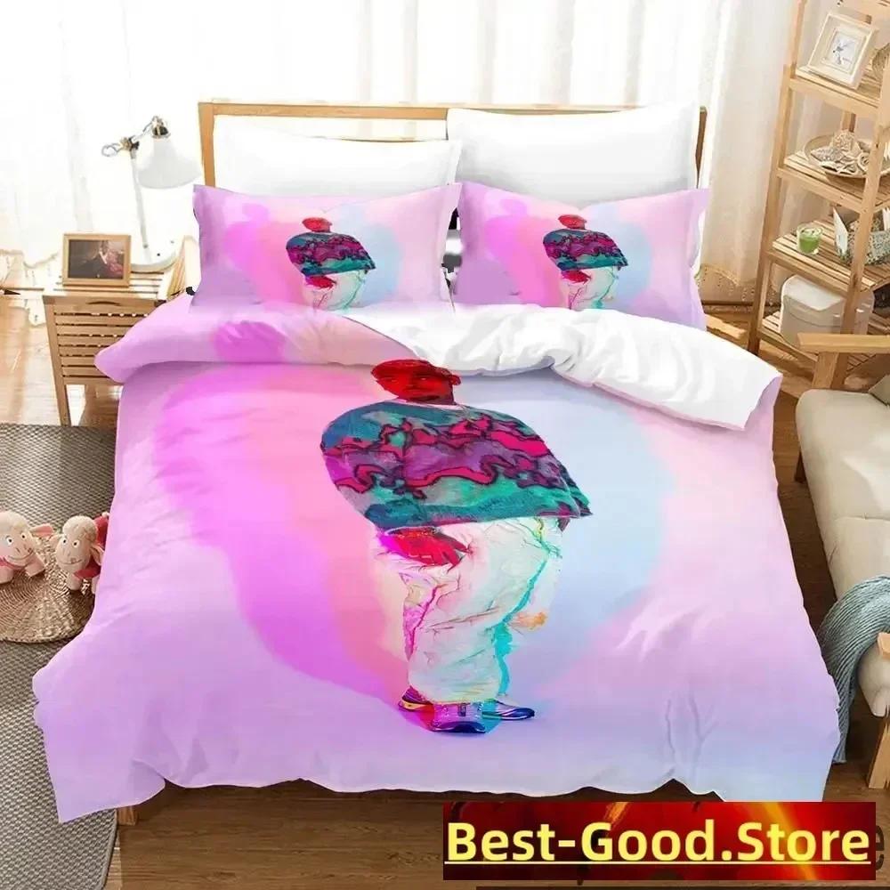 3D Print Chris Brown Bedding Set Duvet Cover Sheet Printed Bed Set Pillowcase Bed Full Queen King Size Comforter Bedroom