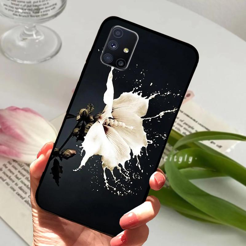 For Samsung Galaxy M51 Case Cover Soft TPU Animal Silicone Phone Case For Samsung A51 GalaxyM51 SM-M515F M 51 A 51 Fundas Bumper