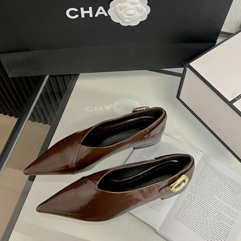 Neue Mode Flache Frauen Wohnungen mit Schuhe Casual Weiche Weibliche Slides Schuhe Spitz Büro Dame Wohnungen Schuhe