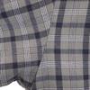 Condor Check Pattern Long sleeve shirt one piece 39-40 Gray Grandpa Shirt Women Used