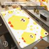 Cartoon Ddun Ddun Cchicken Mouse Pad Anti Slip Rubber Edge Locked Thickened Laptop Gaming Big Desk Mat Table Pad Hybxaxc