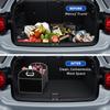 Car Versatile Canvas Car Trunk Organizer Foldable Storage Box for Vehicle Essentials Waterproof Durable Design for SUV Trucks