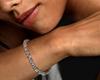 Vnox Irregular Twisted Stainless Steel Bracelets For Women Men, Never Fade Unisex Couple Bracelet, Stylish Wristband
