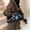 High-end Texture Soft-faced Tote Bag, Elegant Commuting Large-capacity Single-shoulder Underarm Bag