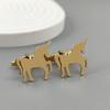 Unicorn Stainless Steel Brooch/cufflinks, Men's and Women's Personalized God Animal Badge, Jacket/backpack Mascot Decorations.