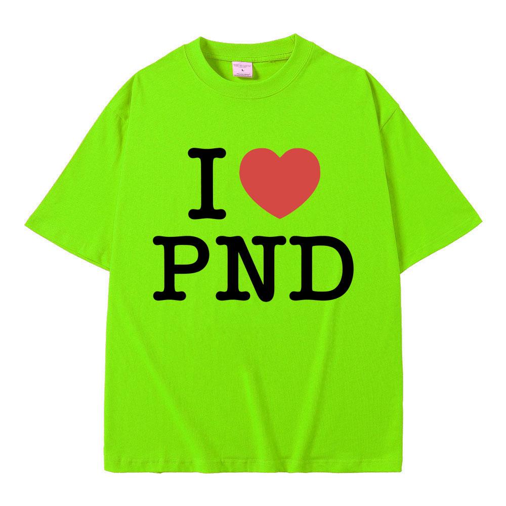 

I Love Partynextdoor T Shirt Unisex s Hip Hop Vintage Oversized Short Sleeve T-shirts Unisex Unisex Casual Pure Cotton Tshirt Fans Gift 3XL