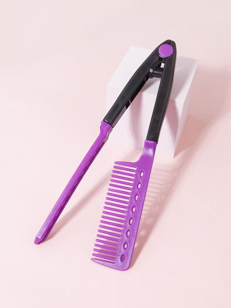 Straight Hair Brush, V-shaped Straightener, Straighten Hair, Suitable for Hair Salons, Special for Real Hair Wigs