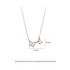 Exquisite Korean Style Butterfly Pendant Necklace for Women