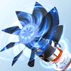 Mini Air Conditioner Desk Fan Quiet Water Cooler 500Ml Led
