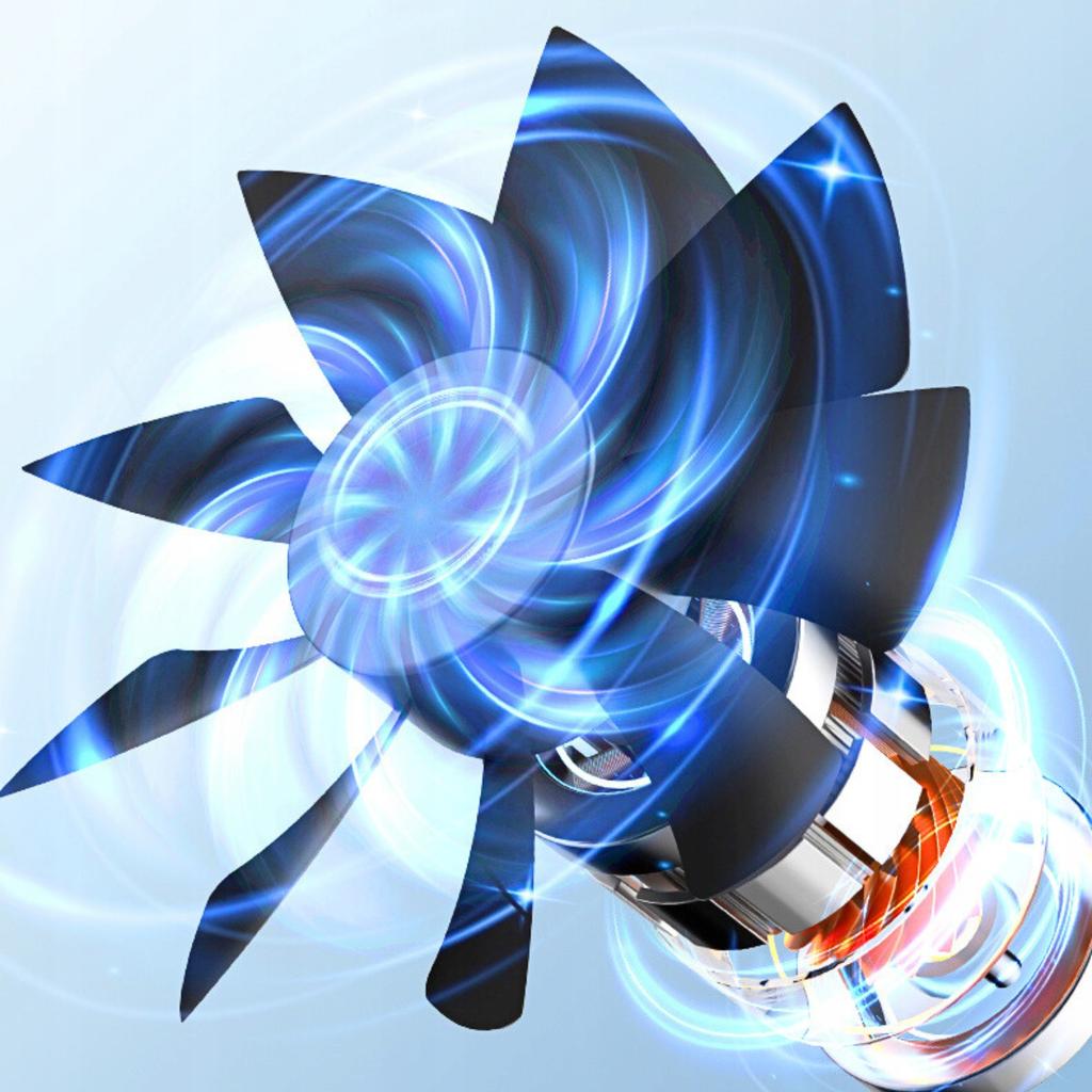 Mini Air Conditioner Desk Fan Quiet Water Cooler 500Ml Led