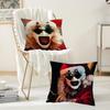 Horror movie T-Terri F-Fier 3  Pillow Case Office Cushions Suitable For Sofa Car Bedroom Decorative Cushion Cover