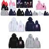 Bluza z nadrukiem BTS z podszewką polarową dla młodzieży, do noszenia na co dzień