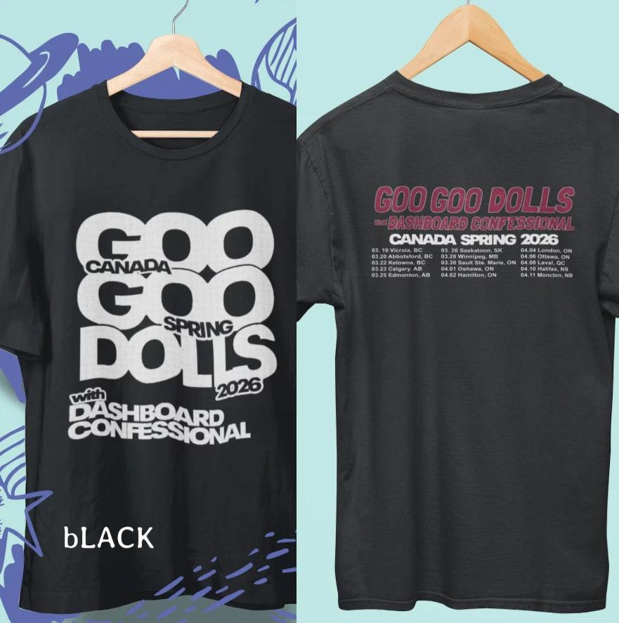 

Goo Goo Dolls 2026 Tour Inspired Merch Tee – Rock music Fan Shirt 4XL