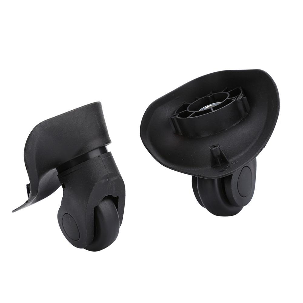 

1 Pair Durable Swivel Luggage Wheels Silent Wear Heavy Duty Suitcase Wheels Easy Install Replacement Wheels Luggage Replacement