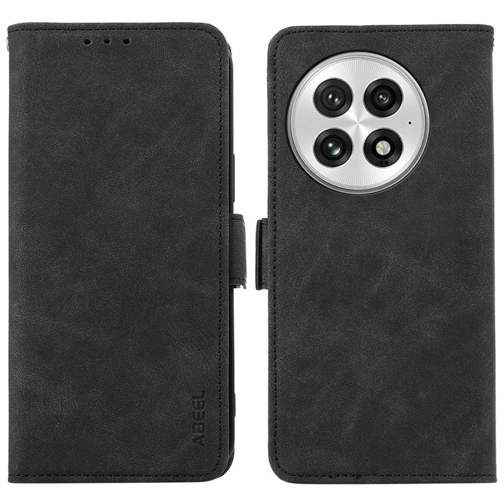 

Чехол ABEEL для OnePlus 13 из искусственной кожи Folio Stand View с блокировкой RFID A