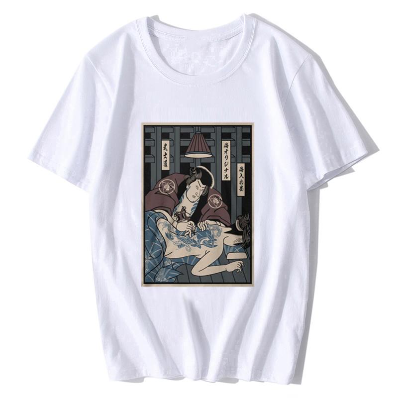 Dj Samurai Funny Black T-shirt Men T Shirt Fashion Cotton Shirts Summer O-neck Tshirt Cool Tees Tops Harajuku Fashion Streetwear