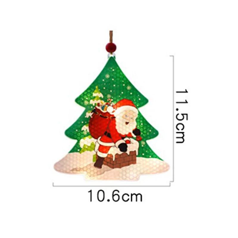 

Мини светодиодный рождественский ночник для рождественской елки, украшение для дома, подвесной светильник, праздничный праздничный подвесной светильник, подвесные ночные светильники