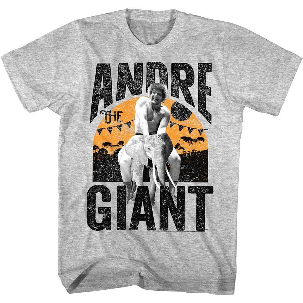 Andre the Giant Elephant Ride Men T Shirt XXL