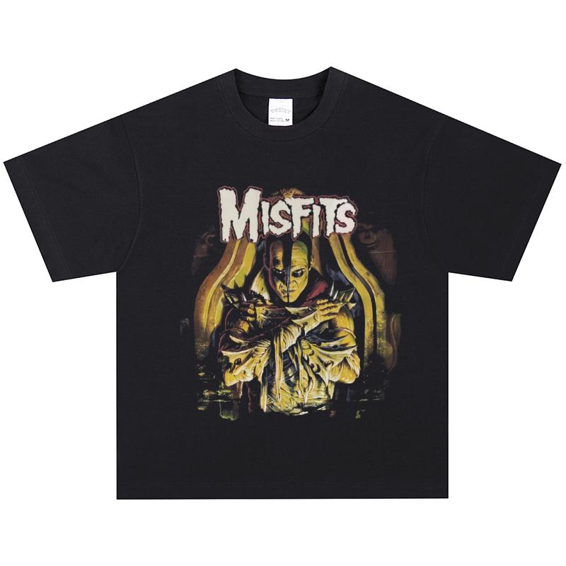 Misfits T-Shirt, Soft Fabric Casual Daily Wear XXXXL