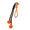 Halloween Pumpkin Keychain with Bat Charm and Rope Design Durable Lightweight Accessory for Bags and Keys Suitable for Seasonal Decoration