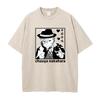 Bungo Stray Dogs Manga T Shirt Nakahara Chuya Men Women Tshirt Vintage Washed Summer Short Sleeve Tshirt Clothing Cotton Tees