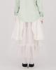 Loaegsyueol Apron Layerd Tulle Skirt_Off White
