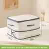 Pvc Quilt Storage Bag With Breathable Mesh Panel For Seasonal Duvet And Clothing