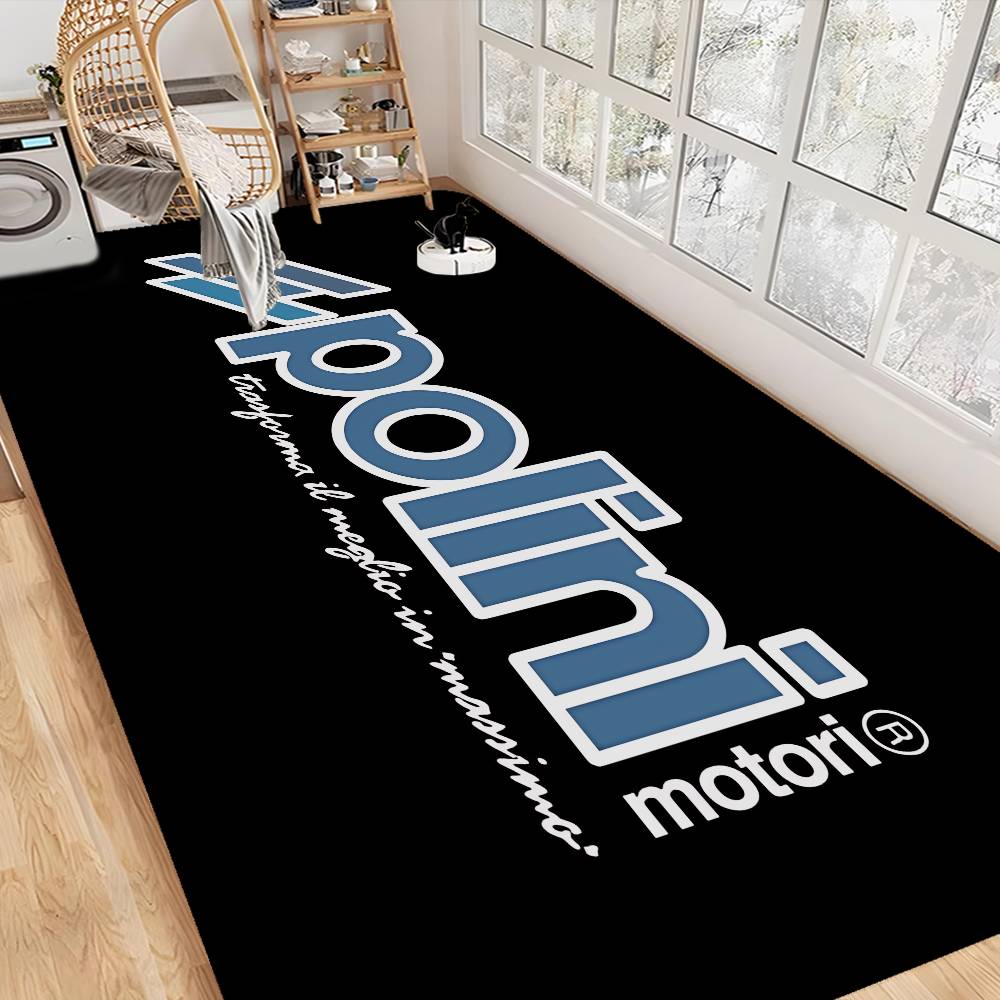 

P-Polini-Italy S-Scooter Floor Mat Kids Room Bedroom Decoration Balcony Anti-Slip Doormat Living Room Welcome Rug 40x60cm
