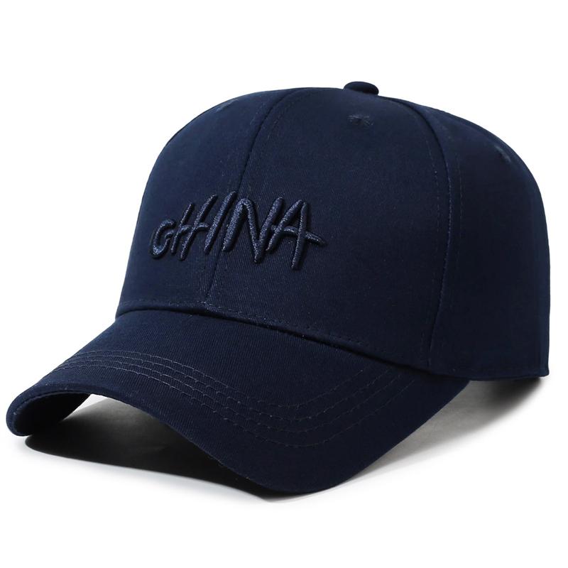 Letter Embroidered Baseball Cap for Unisex Sunshade Cap