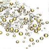 Resin Crystal Round Nail Art Mixed Flat Backs Acrylic Rhinestones Gems,mix Size Heilwiy Gift