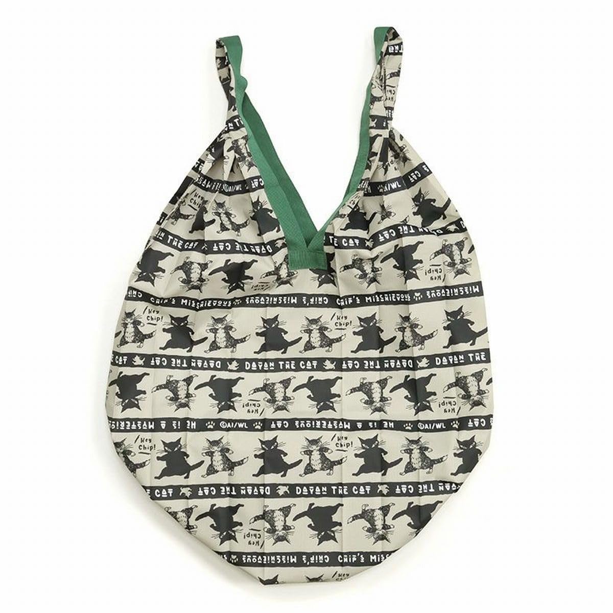 

Даян Кот Даян Эко-сумка Быстрое и легкое складывание Вертикальный тип Длина M Прикол [Вачифилд]