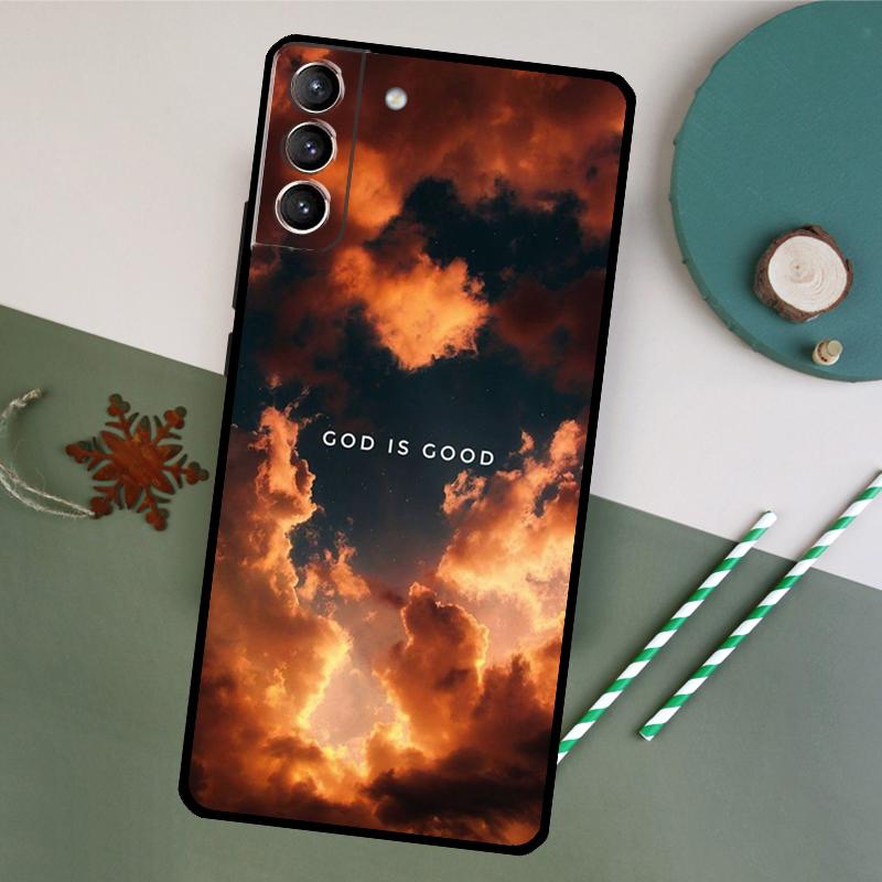 Faith Christian Jesus Phone Case For Samsung Galaxy S25 S20 S21 S22 S23 S24 S26 Ultra S10 Plus S25 FE Back Cover