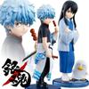 Adokenette 1-2pcs GINTAMA Anime Figure Katsura Kotarou Sakata Gintoki Collection PVC Action Figures Model Toy Children Gifts
