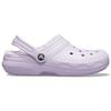 Crocs Zueco Clásico Forrado Unisex para Adulto Lavanda Comodidad Slip-On 203591-5OP